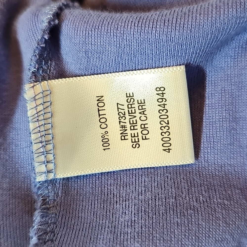 NEW CROFT & BARROW BLUE SHORT SLEEVE V NECK PULLOVER T-SHIRT - Picture 10 of 11